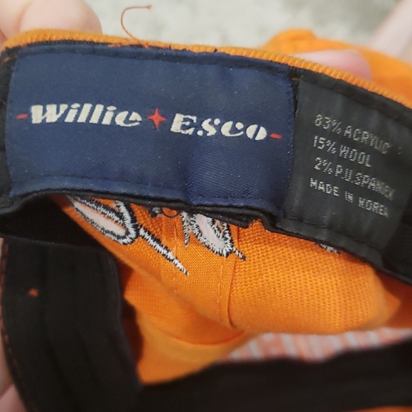 3/$20 Willie Esco Orange Hat - Picture 4 of 4
